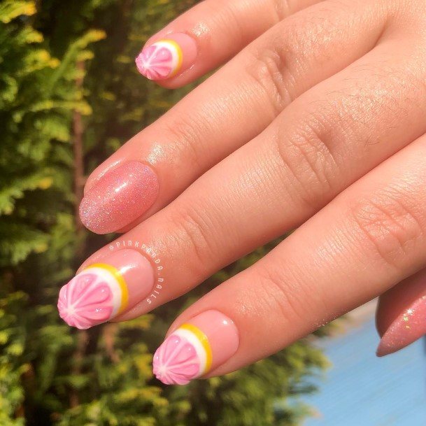 Fruit Womens Feminine Fruit Nails