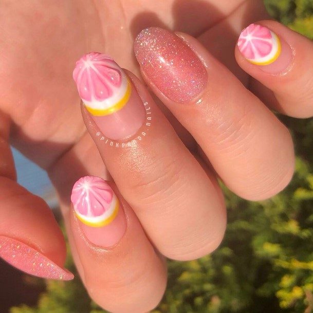 Fruit Womens Nail Ideas