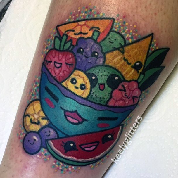 Fruit Womens Tattoo Designs