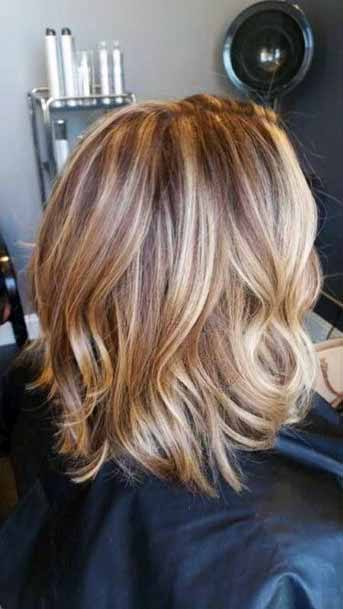 Fudge Colored Hairstyle For Women