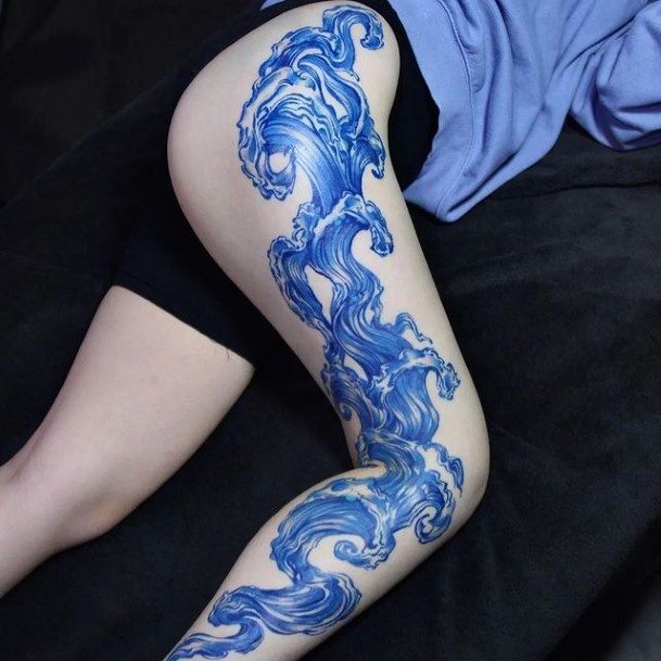 Full Sleeve Womens Tattoo Ideas