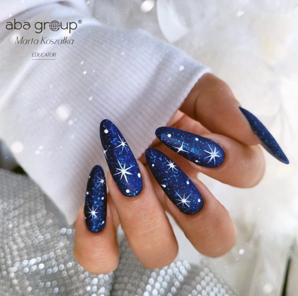 Galaxy Womens Nail Designs