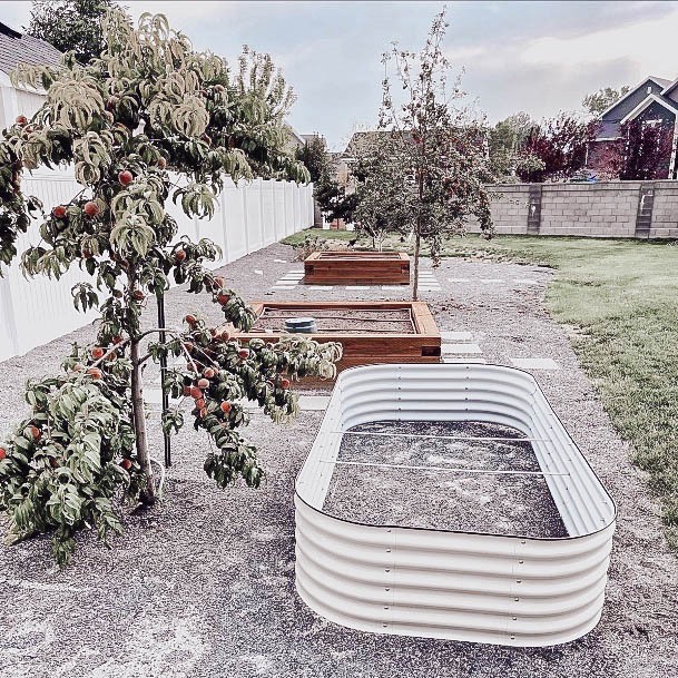 Galvanized Garden Box Off The Ground