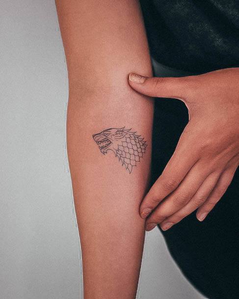 Game Of Thrones Female Tattoo Designs