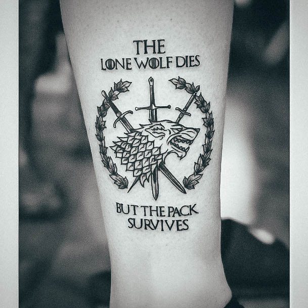 Game Of Thronesic Womens Game Of Thrones Tattoo Designs