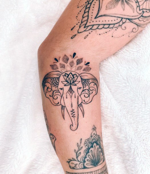 Ganesha Tattoo Design Inspiration For Women