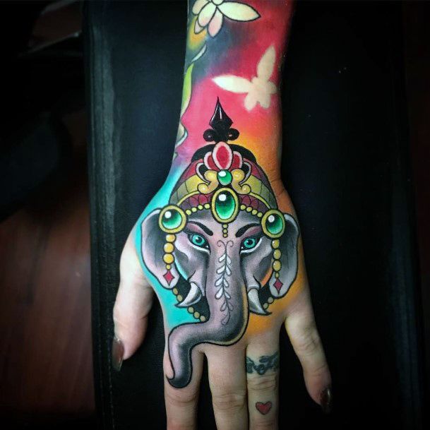 Ganesha Womens Tattoo Designs