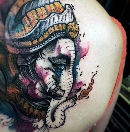 Ganeshaic Womens Ganesha Tattoo Designs