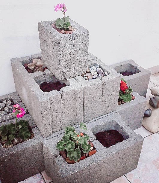 Garden Beds Ideas Cinderblock Raised