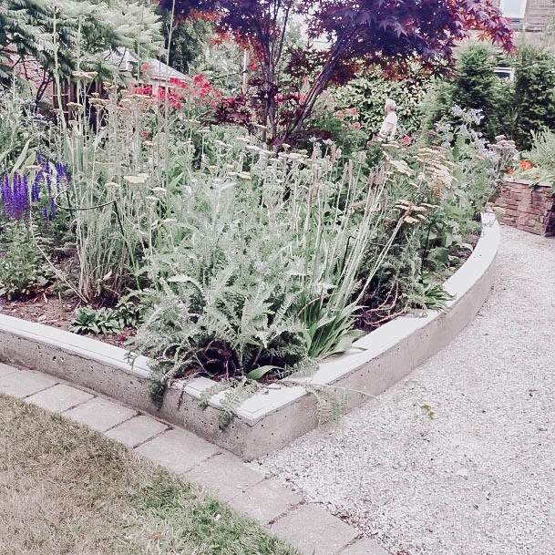 Garden Planter Raised Bed Concrete