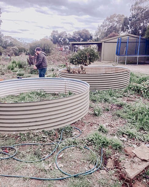 Garden Planter Raised Bed Galvanized