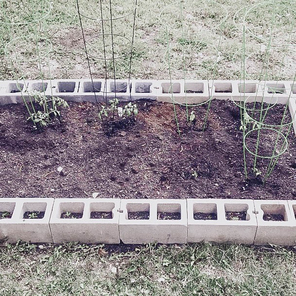Garden Planting Boxes Designs Cinderblock