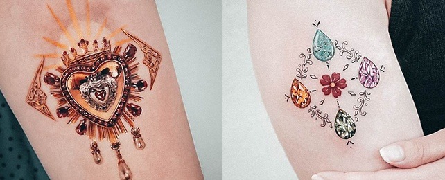 33 Diamond Tattoo Ideas For That Shine Of Yours