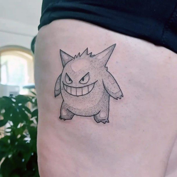 Gengar Girls Tattoo Ideas