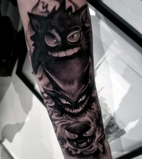 Gengar Womens Tattoos