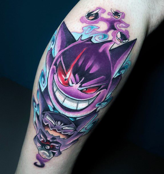 Gengaric Womens Gengar Tattoo Designs