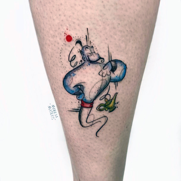 Genie Tattoo For Ladies