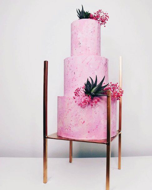 Geometric Wedding Cake Stand Women