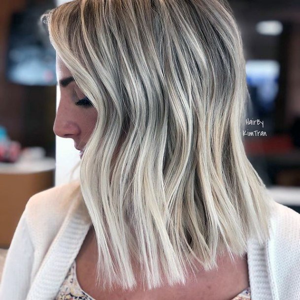 Georgeous Blonde Ombre Hairstyles On Girl