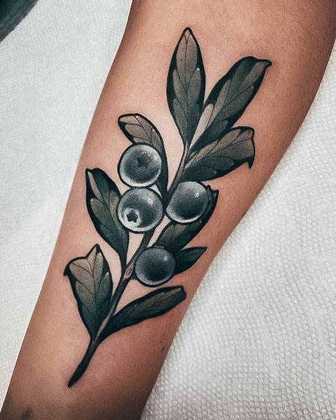Berben Tattoo  Blueberry branches for Mikayla thanks for  Facebook