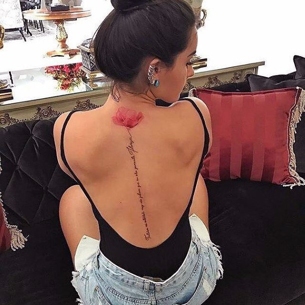 Georgeous Coolest Tattoo On Girl