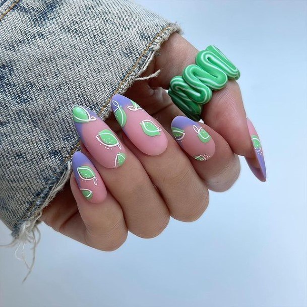 Georgeous Funky Nail On Girl