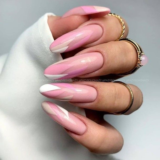 Georgeous Geometric Nail On Girl