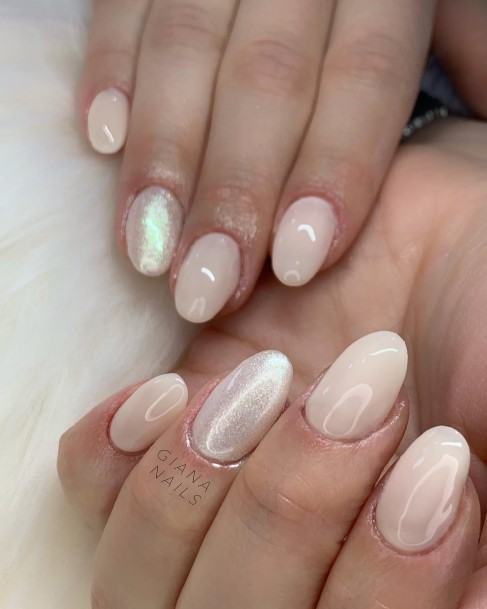 Georgeous Ivory Nail On Girl