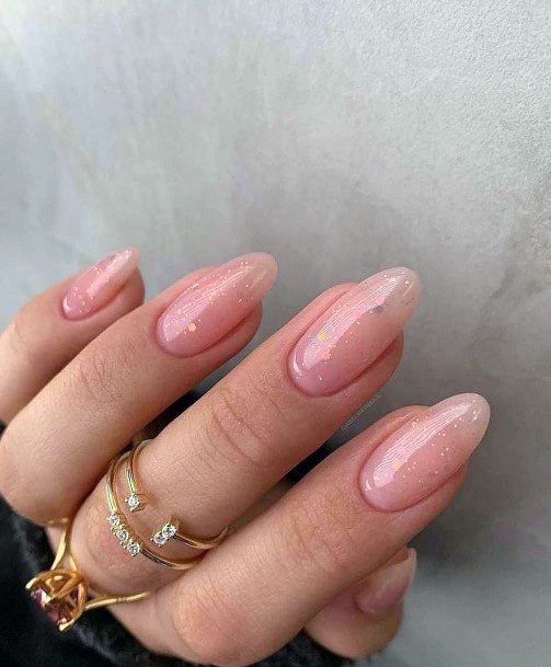 Georgeous Tan Beige Dress Nail On Girl