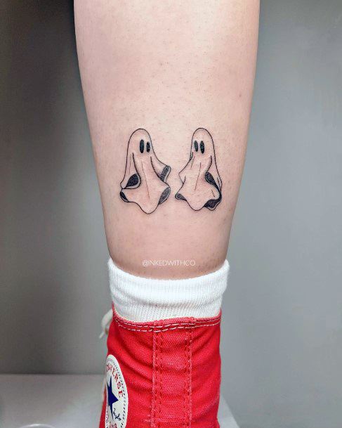 Ghost Tattoos Feminine Ideas