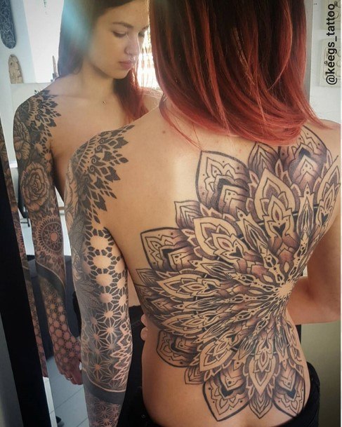 Gigantic Tattoo Womens Arms