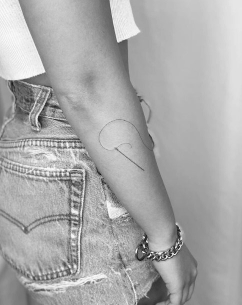 Girl Needle And Thread Tattoo Styles