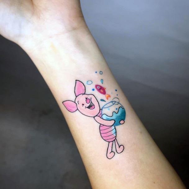 Girl Piglet Tattoo Styles