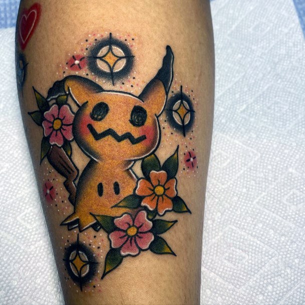 Girl Pikachu Tattoo Styles