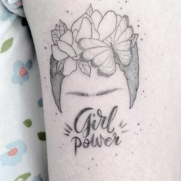 Girl Power Womens Tattoo Designs