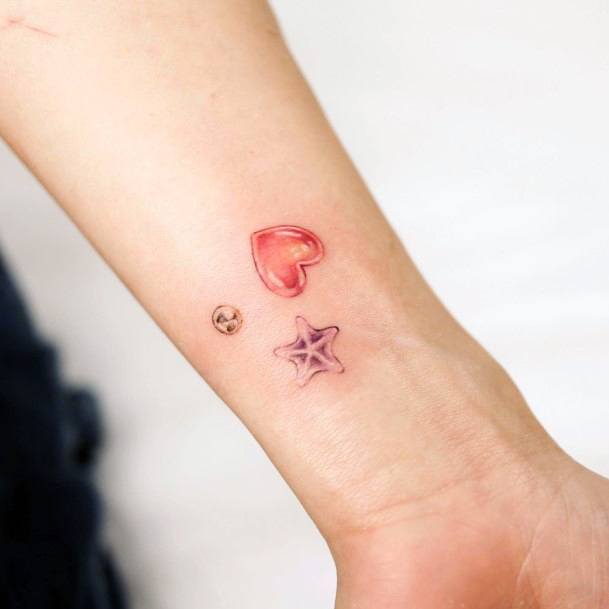 Girl Starfish Tattoo Styles