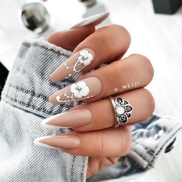 Girl Wedding Fingernail Styles