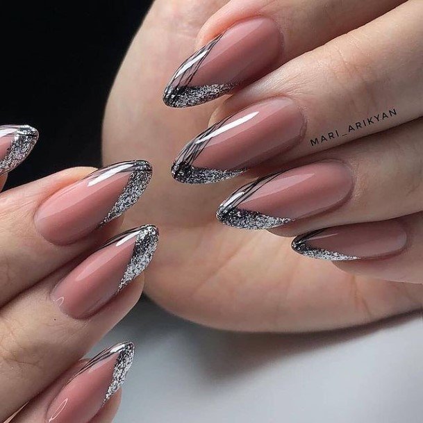 Girl With Darling Formal Nail Design