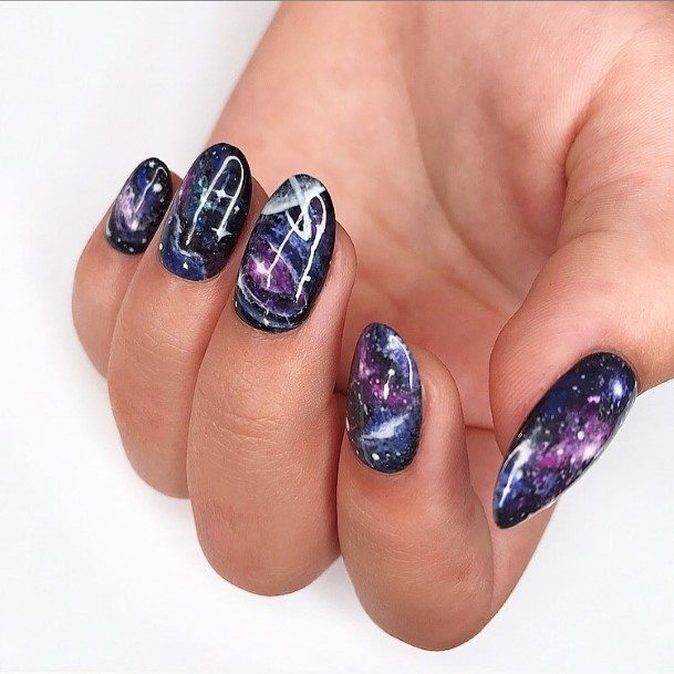 Girl With Darling Stylish Nail Design