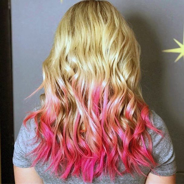 Girl With Feminine Bright Hairstyles