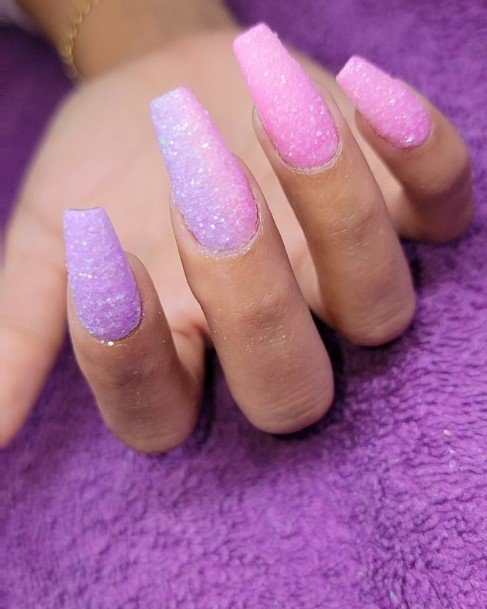 Girl With Feminine Caviar Nail