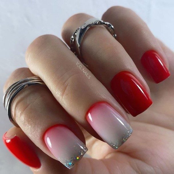 Girl With Feminine Silver Nail