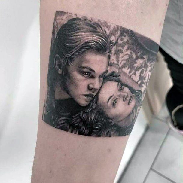 Girl With Feminine Titanic Tattoo