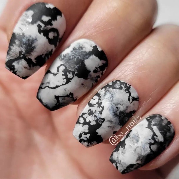 Girl With Feminine Unique Nail