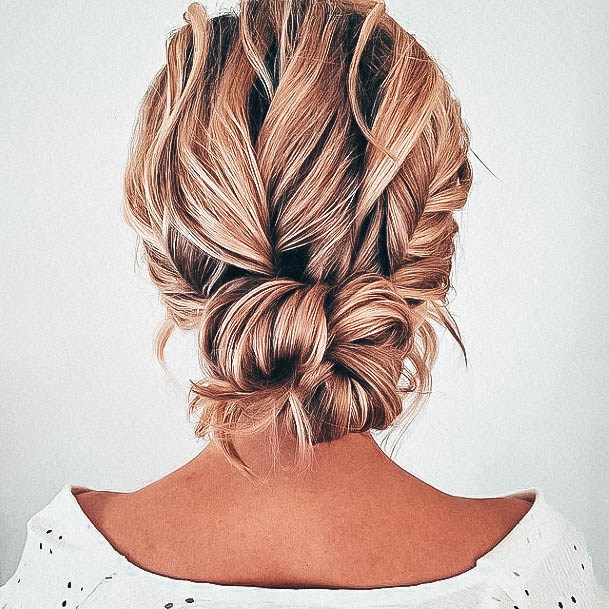 Girl With Graceful Different Hairstyles