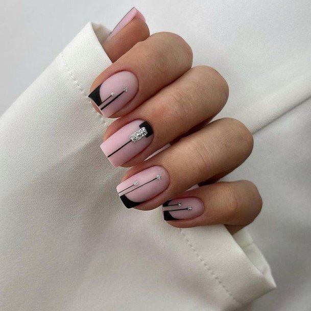 Girl With Graceful Glamorous Nails