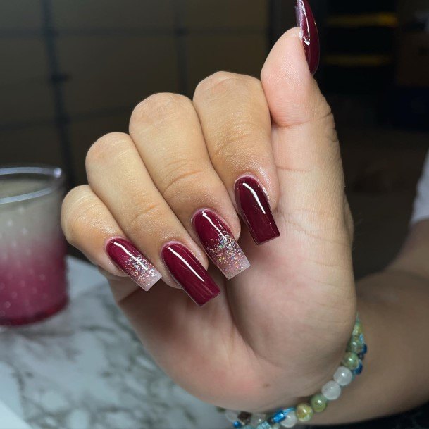 Girl With Graceful Graduation Nails