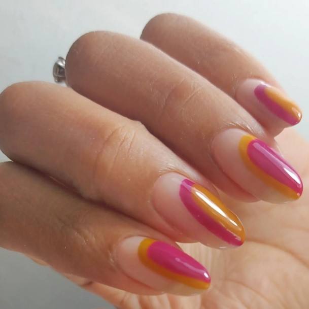 Girl With Graceful Retro Nails
