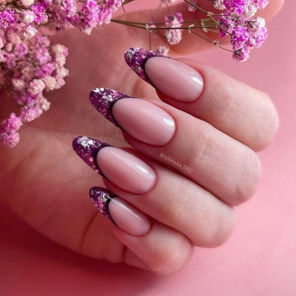 Girl With Graceful Trendy Nails