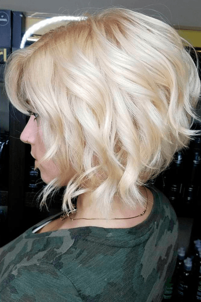 Girl With Short Blonde Sexy Hair Cute Womens Hairstyle Ideas